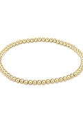 Classic Gold 3mm Bead Bracelet JEWELRY ENEWTON 