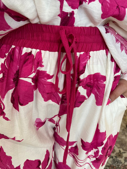 Flowy Printed Pant BOTTOMS GLAM 