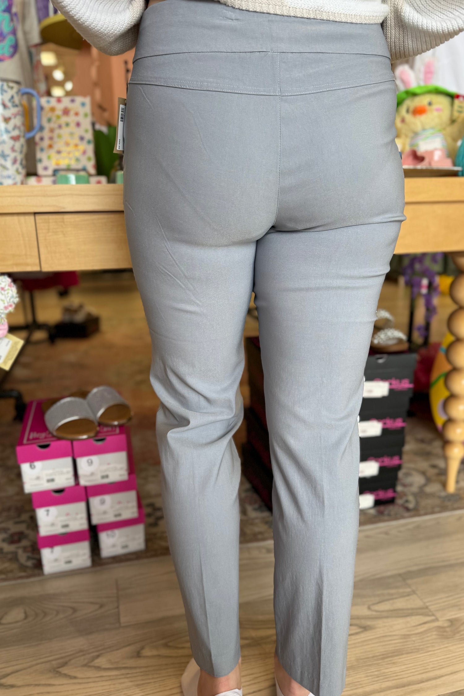 Pull On 2 Pocket Pant with Button Detail BOTTOMS SOUTHERN LADY 