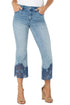 Hannah Crop Flare With Crochet Hem BOTTOMS LIVERPOOL 
