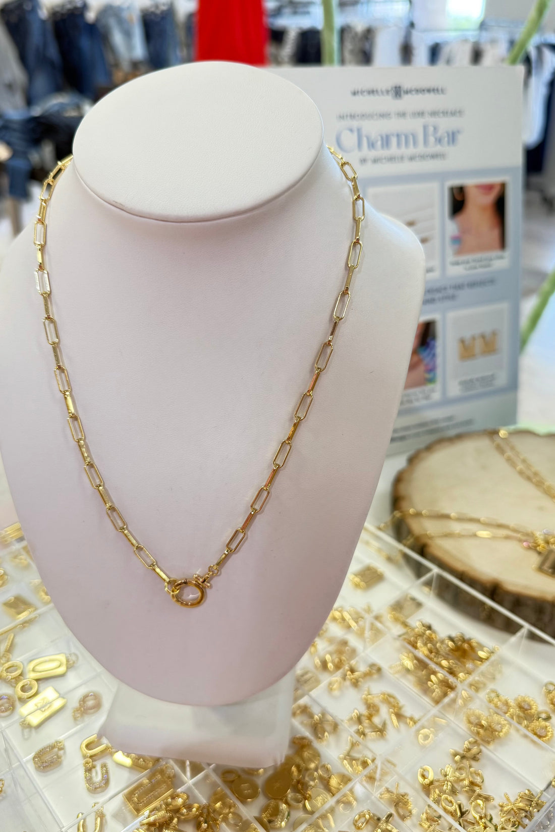 Thea Gold Necklace Chain JEWELRY MICHELLE MCDOWELL 