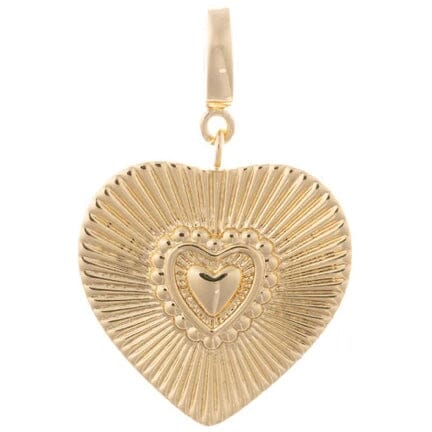 Luxe Charm Bar - Icons/Lifestyle JEWELRY MICHELLE MCDOWELL HEART SUNBURSTHEART 