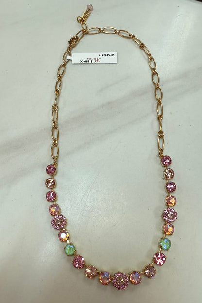 Medium Lovable Rosette Necklace in &quot;Parasol&quot; in Yellow Gold BETTERBRANDJEWELRY Mariana 