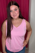 Reversible Bamboo Viscose Cami MISSY BASIC KNIT Charlie B BEGONIA L 