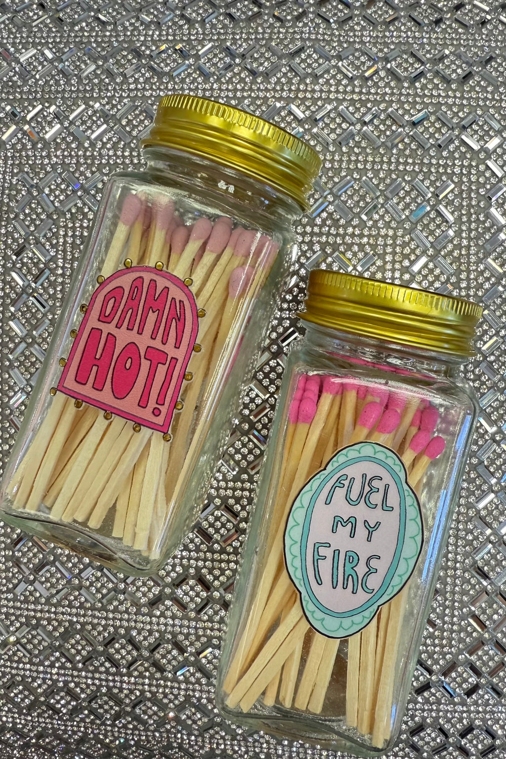 Glass Jar of Matches GIFT/OTHER HAZEL MAZEL 