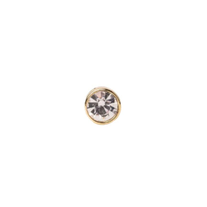 Rhinestone Charm for Luxe Necklace JEWELRY MICHELLE MCDOWELL CLEARSTONE LUXE 