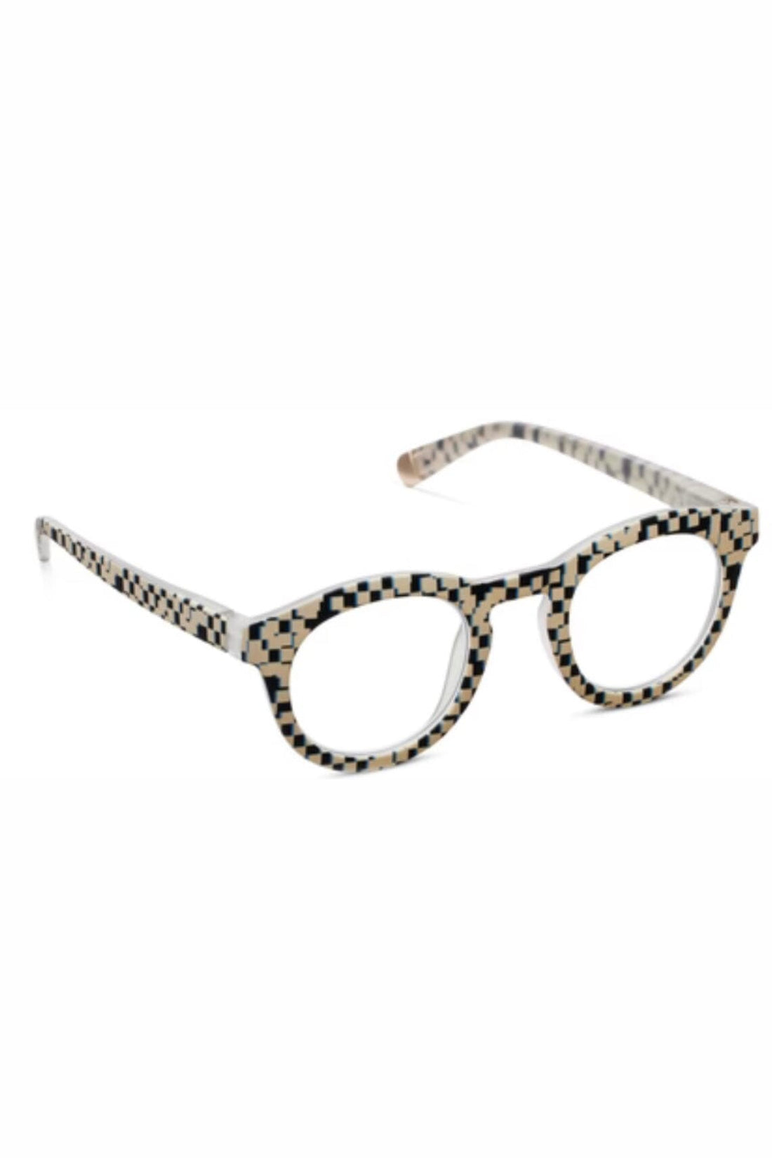 Frame of Mind Readers SCARF/HAT/WINTERGOODS PEEPERSPECS BLKPIXELCHECK -1.00