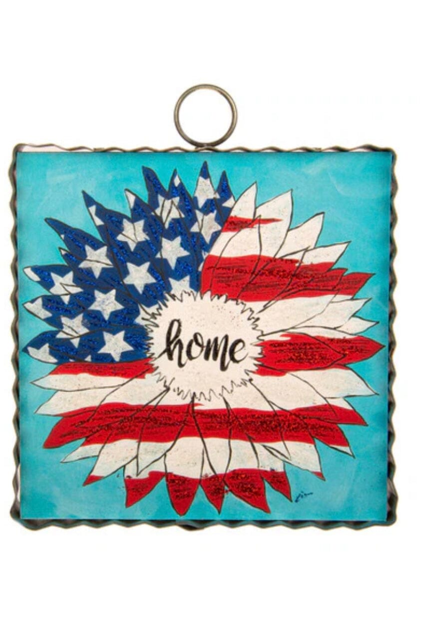 Mini Gallery &quot;Home&quot; Flag Flower Plock GIFT/OTHER ROUNDTOP 