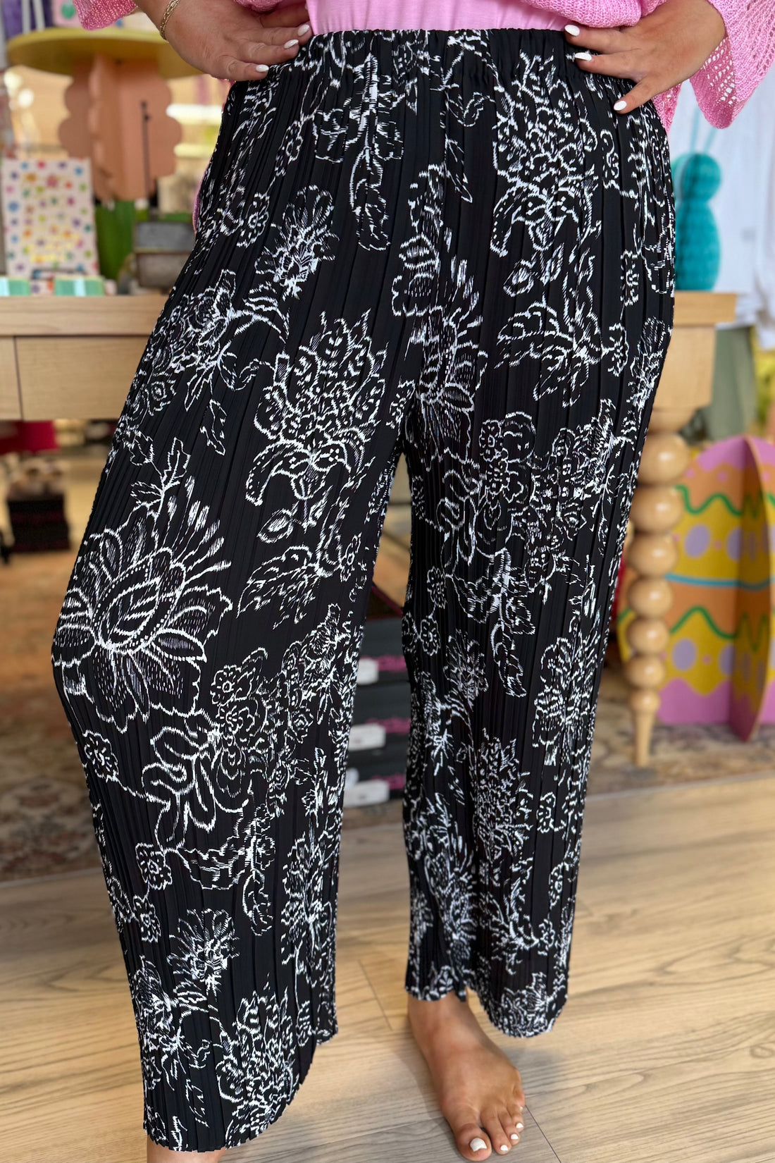 Printed Patio Pant BOTTOMS KEREN HART 
