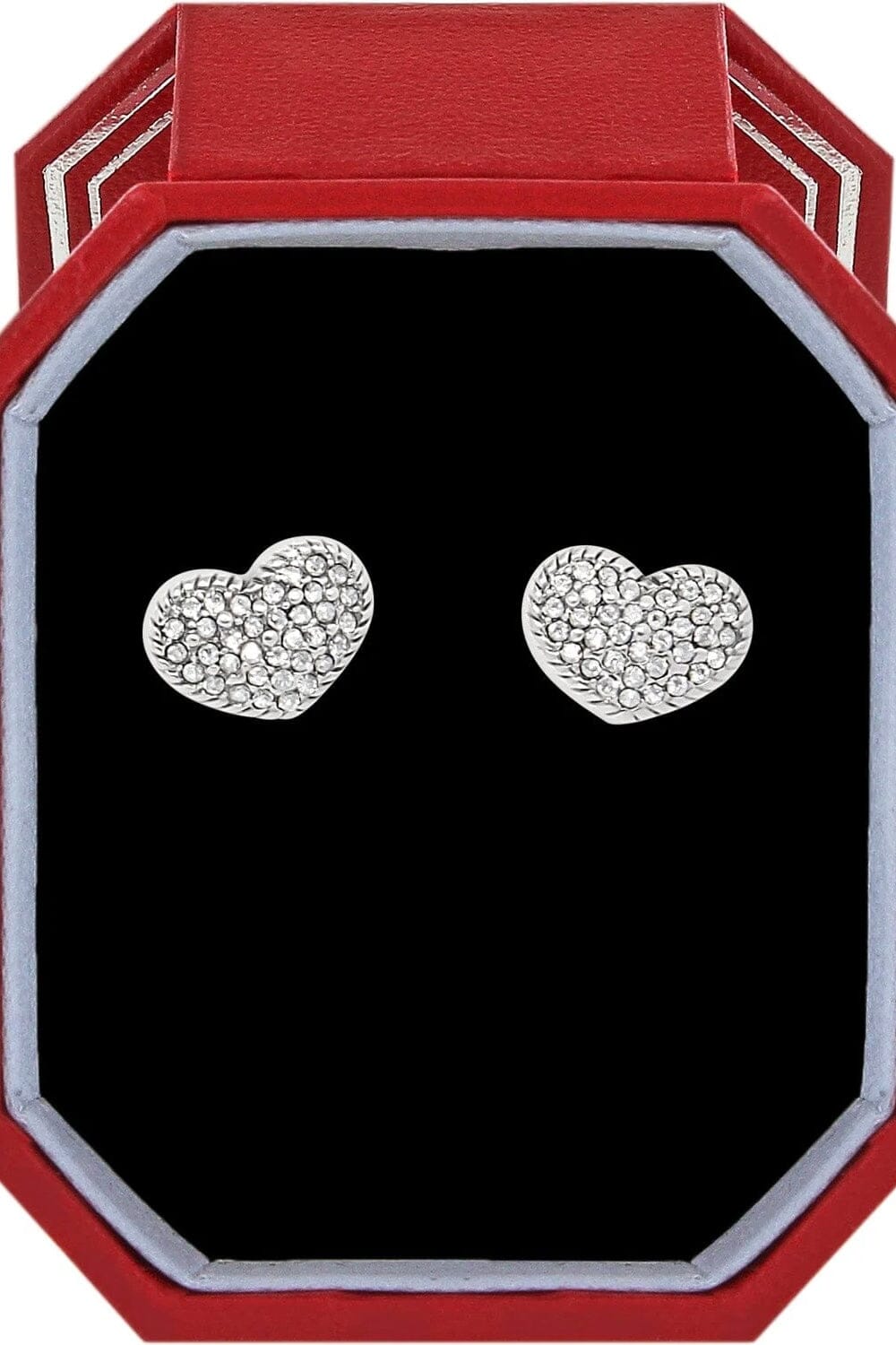Illumina Celeste Heart Post Earrings Gift Box BJEWELRY Brighton Collectables