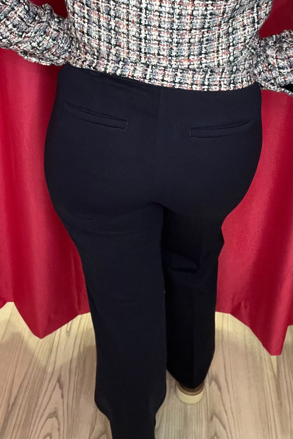 Kayla Pull On Wide Leg Trouser 31"Inseam BOTTOMS LIVERPOOL 