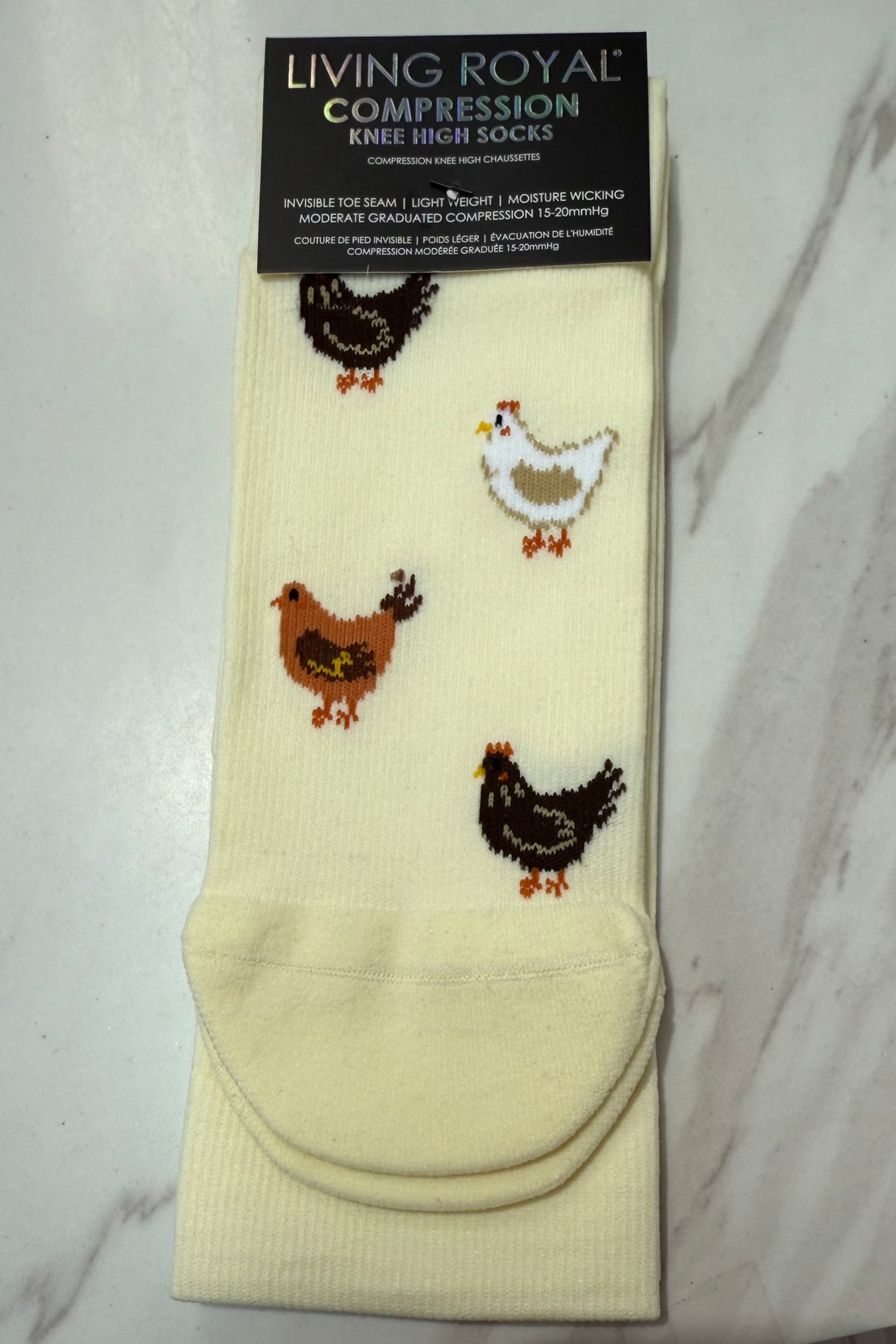 Chicken Compression Socks GIFT/OTHER LIVINGROYAL 
