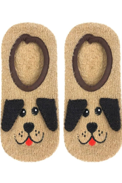 Fuzzy Dog Slipper Socks GIFT/OTHER LIVINGROYAL 