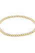 Extended Classic Gold 3mm Bead Bracelet JEWELRY ENEWTON 