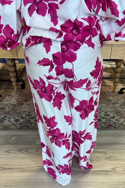 Flowy Printed Pant BOTTOMS GLAM 