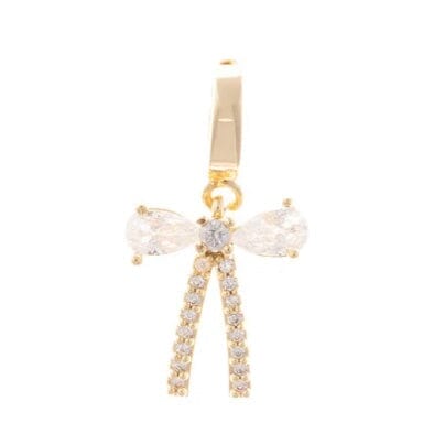 Luxe Charm Bar - Icons/Lifestyle JEWELRY MICHELLE MCDOWELL BOW RHINESTONE 