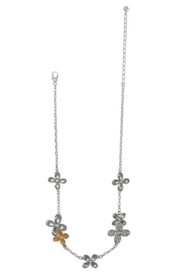 Everbloom Petals Two-Tone Necklace BJEWELRY Brighton Collectables 