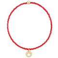 Enewton Hope Classic Bracelet-Bright Red-Star Small Gold Disc JEWELRY ENEWTON 