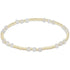 Gemstone Gold Joy Pattern 3mm Bead Bracelet-Moonstone JEWELRY ENEWTON 