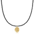 Enewton 17" Choker Faceted Hematite 2mm Inspire Gold Charm Beaded Necklace JEWELRY ENEWTON 