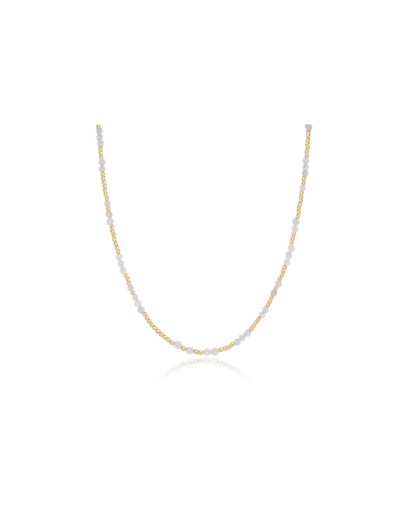 Enewton 15" Choker Hope Unwritten Gemstone- Aquamarine JEWELRY ENEWTON 