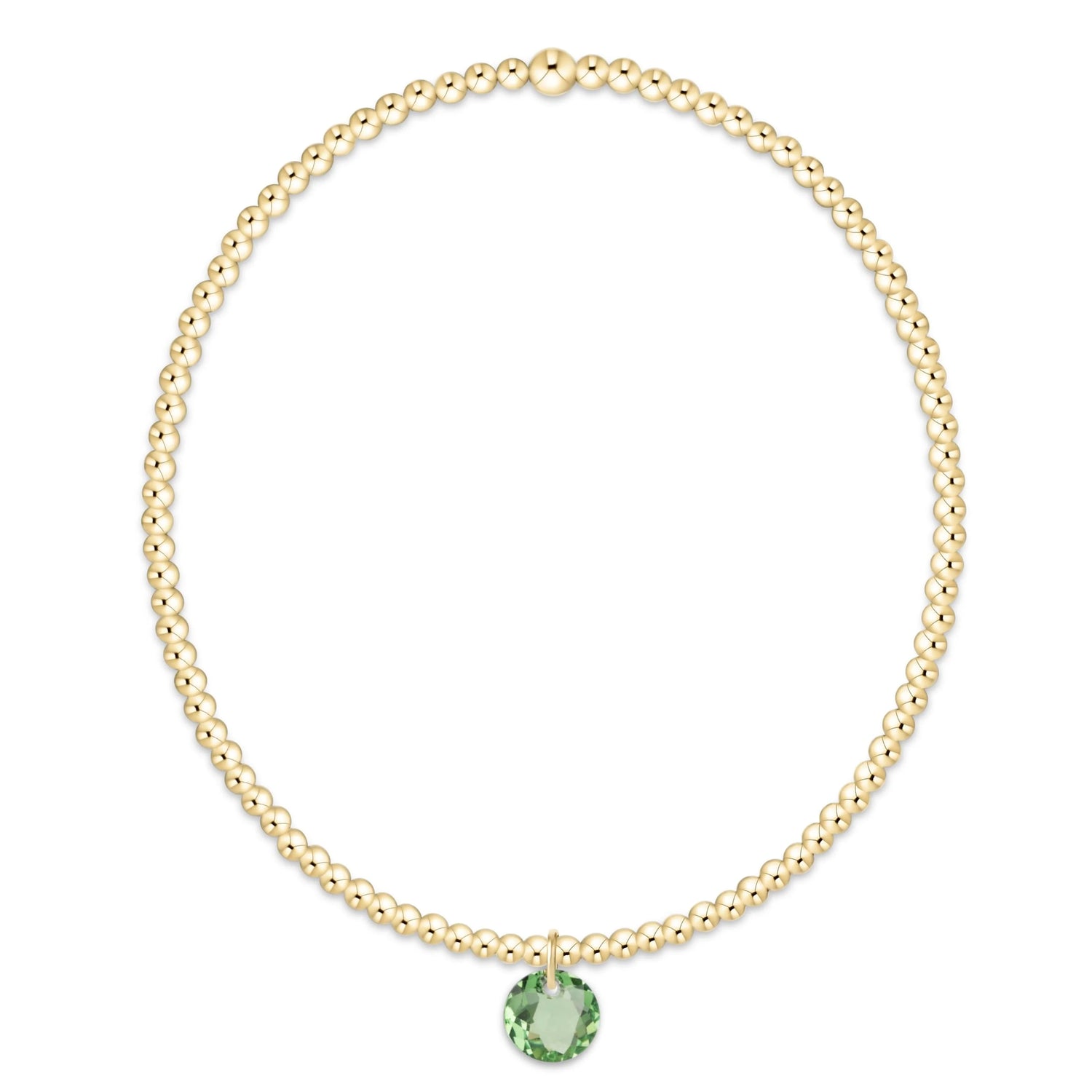 Enewton Classic Gold 2mm Bracelet Reflection Small Charm-8