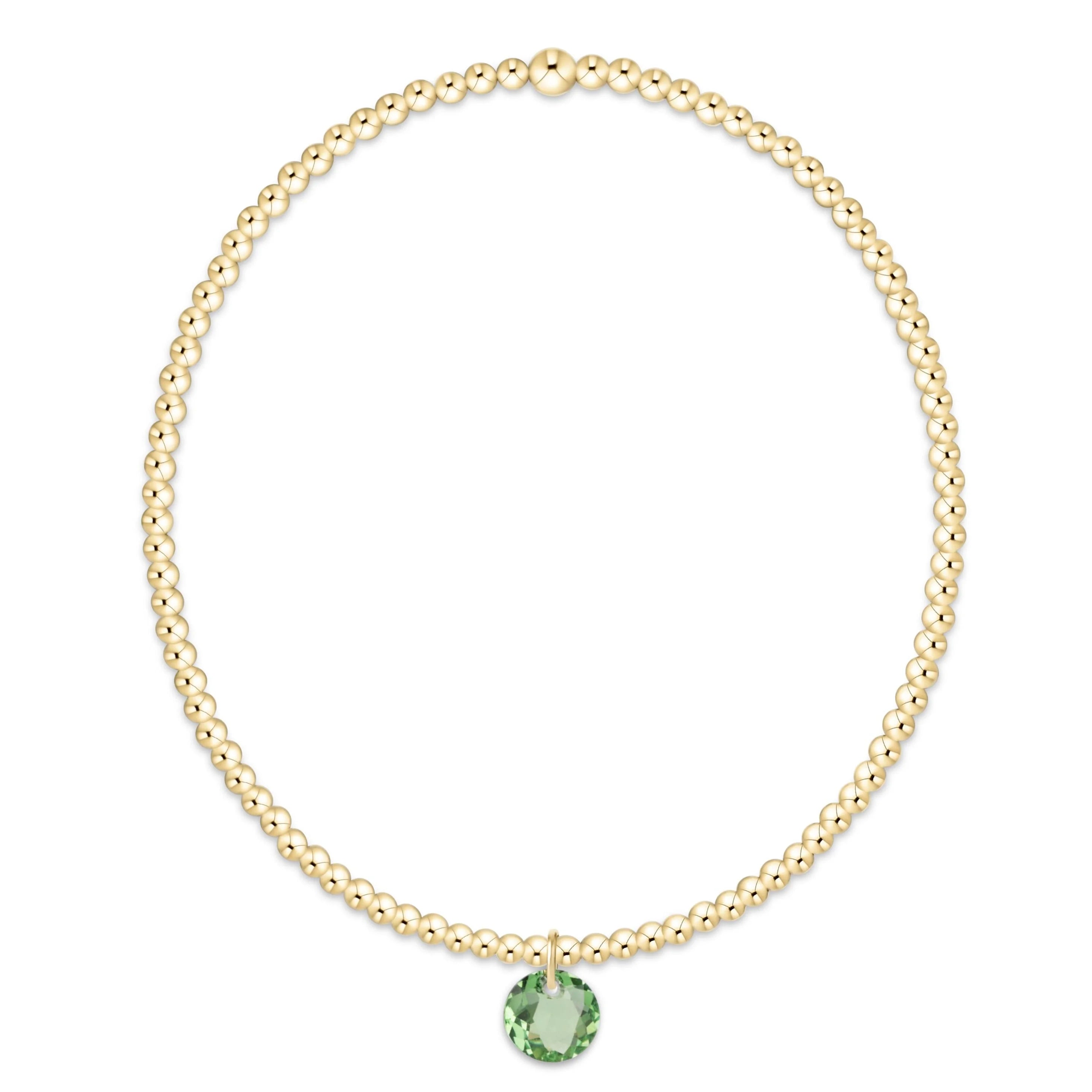 Enewton Classic Gold 2mm Bracelet Reflection Small Charm-8