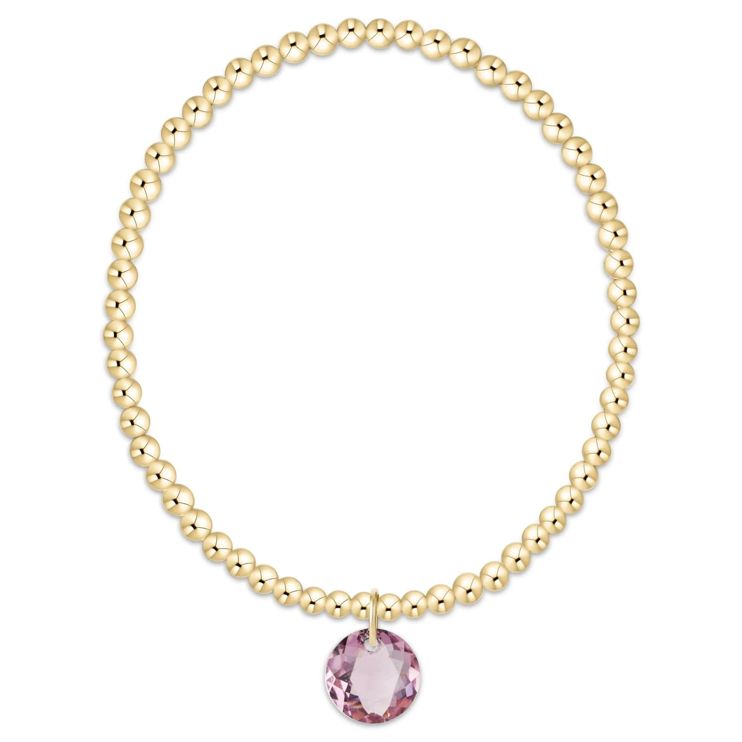 Enewton Classic Gold 3mm Bracelet Reflection Charm-2 JEWELRY ENEWTON 
