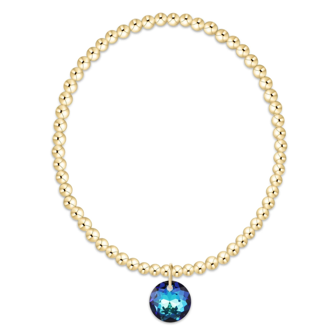 Enewton Classic Gold 3mm Bracelet Reflection Charm-12 JEWELRY ENEWTON 