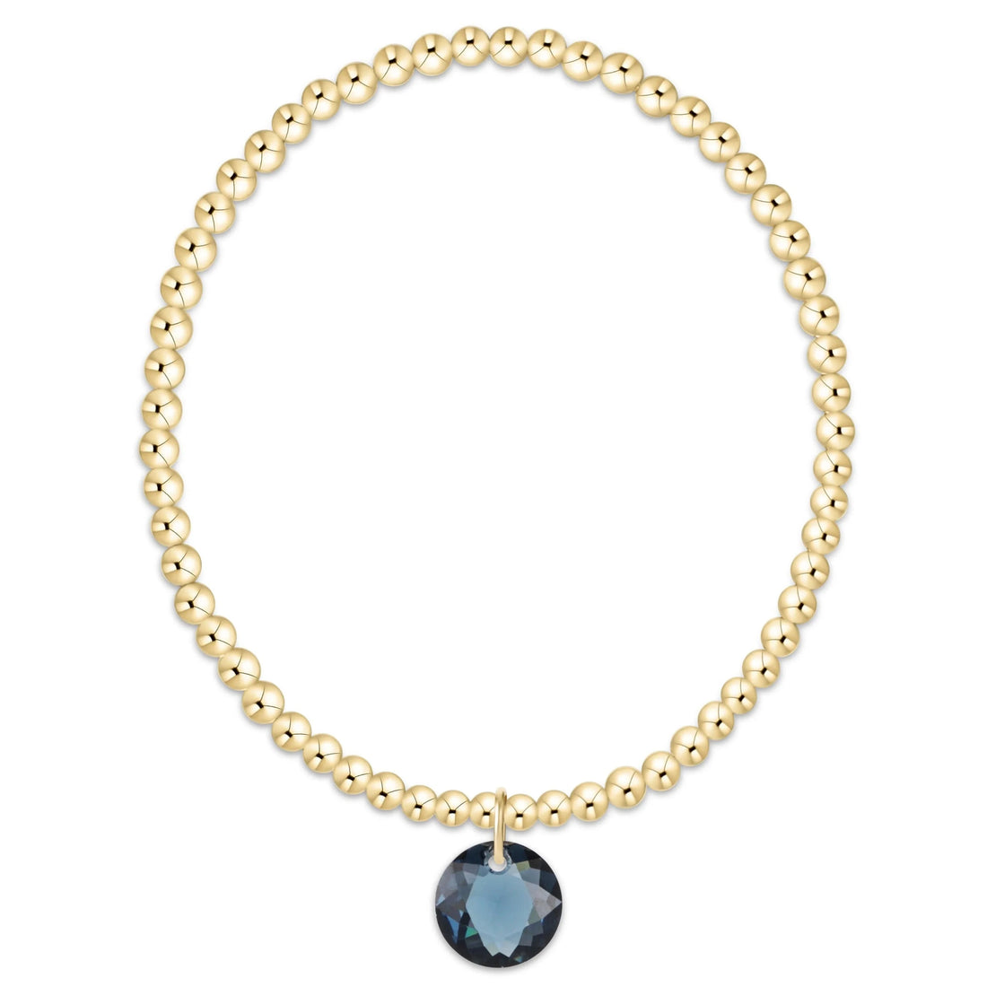 Enewton Classic Gold 3mm Bracelet Reflection Charm-9 JEWELRY ENEWTON 