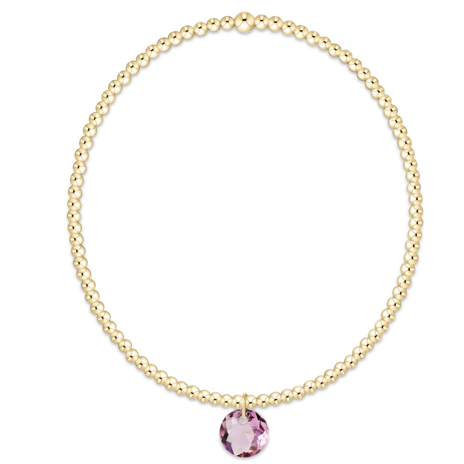 Enewton Classic Gold 2mm Bracelet Reflection Small Charm-2 JEWELRY ENEWTON 