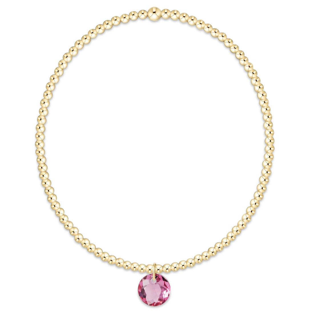 Enewton Classic Gold 2mm Bracelet Reflection Small Charm - 10 JEWELRY ENEWTON 