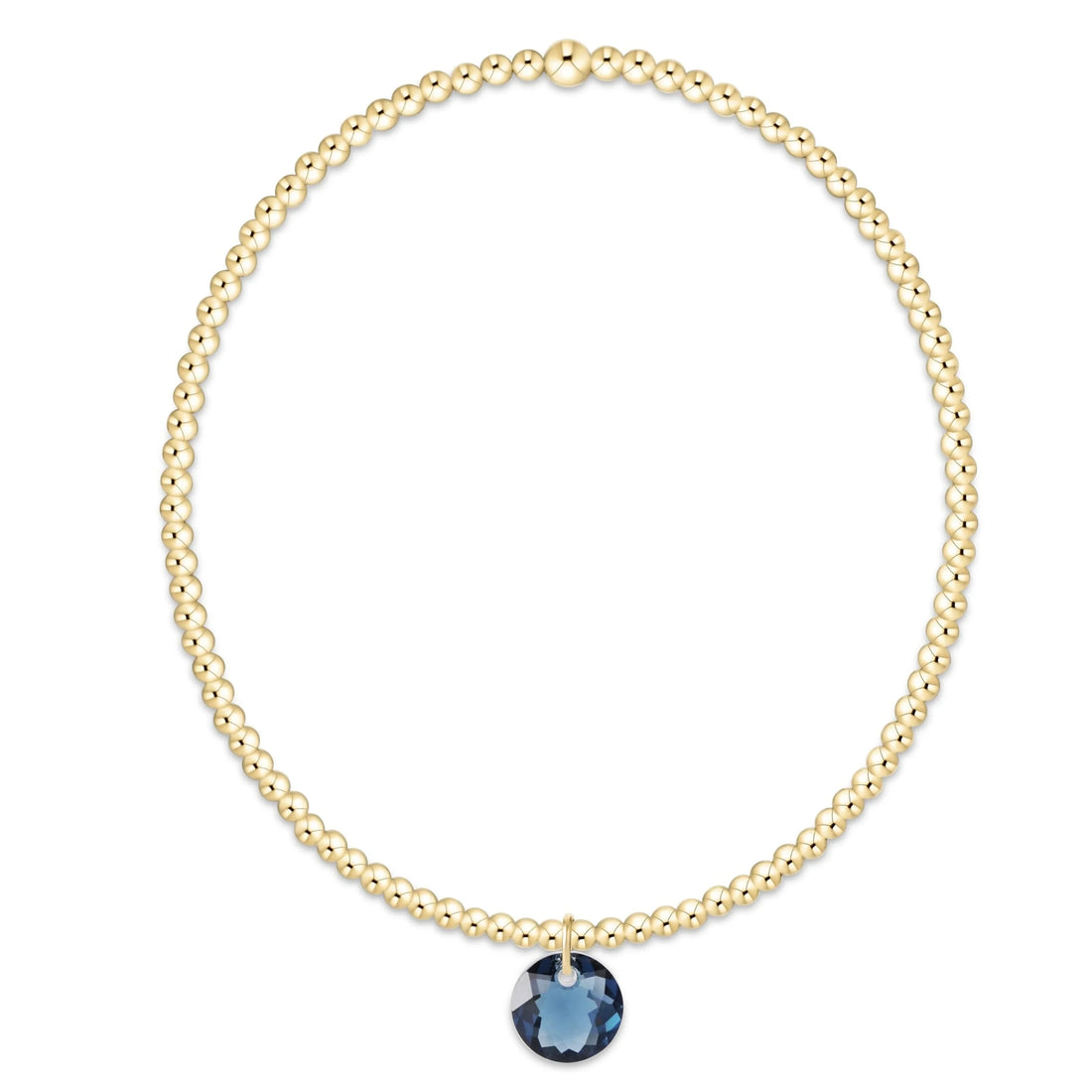 Enewton Classic Gold 2mm Bracelet Reflection Small Charm-9 JEWELRY ENEWTON 