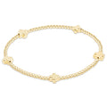 Enewton Signature Cross Small 2mm Gold Bracelet - Gold JEWELRY:~~Unassigned~~ ENEWTON 