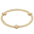 Enewton Signature Cross 3mm Gold Bracelet - Gold JEWELRY:~~Unassigned~~ ENEWTON 