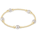 Enewton Purpose Pearl 6mm Gold Bracelet JEWELRY:~~Unassigned~~ ENEWTON 