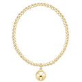 Enewton Classic Gold 3mm Bracelet - Classic Gold 10mm Charm JEWELRY:~~Unassigned~~ ENEWTON 