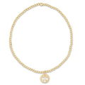 Enewton Classic Gold 2mm Bracelet - Guardian Angel Small Gold Disc JEWELRY:~~Unassigned~~ ENEWTON 