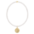 Enewton Classic Pearl 3mm Bracelet - Blessing Gold Disc JEWELRY:~~Unassigned~~ ENEWTON 