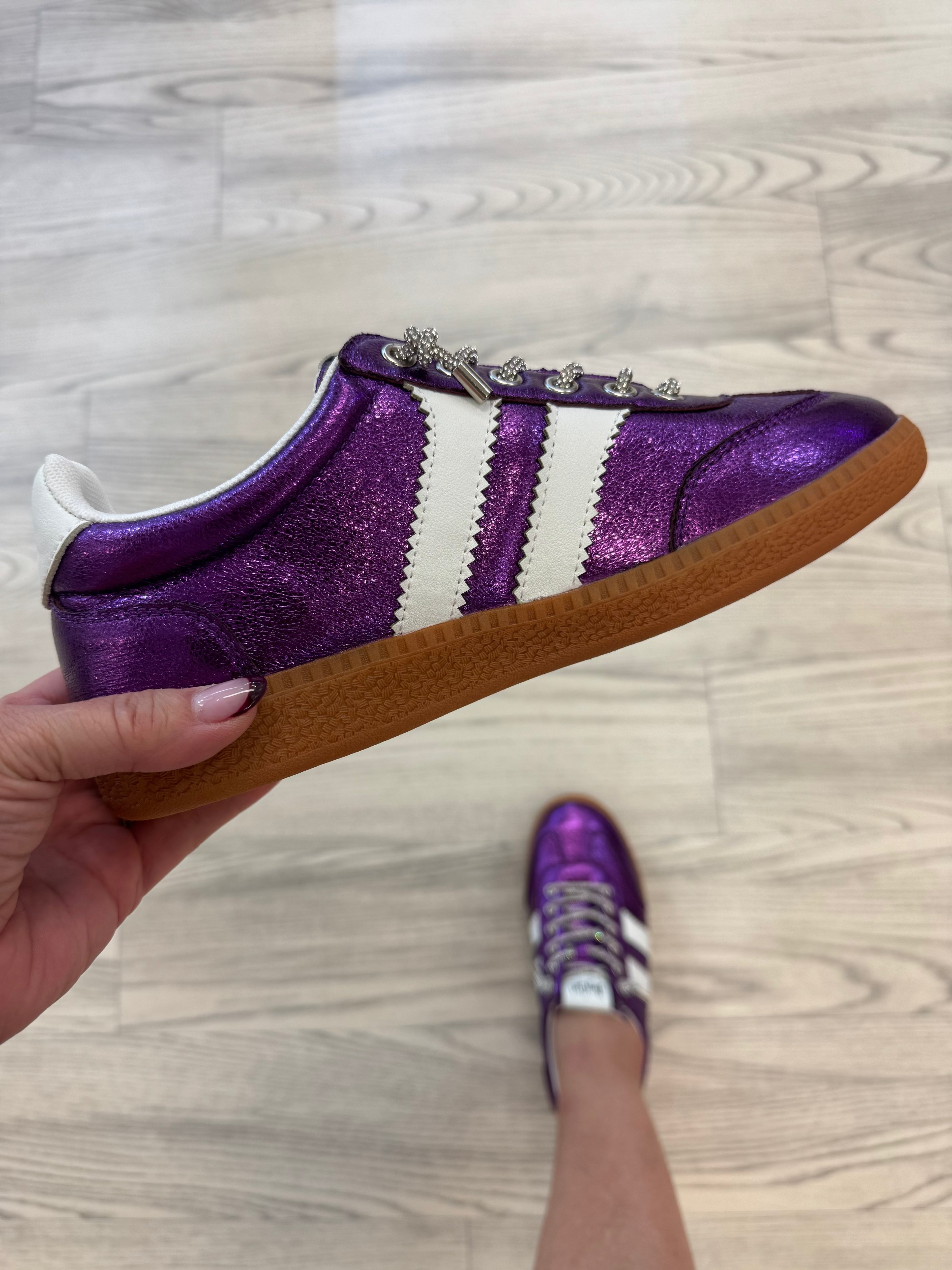 Head Up Shoe-Purple SHOES CORKYS 