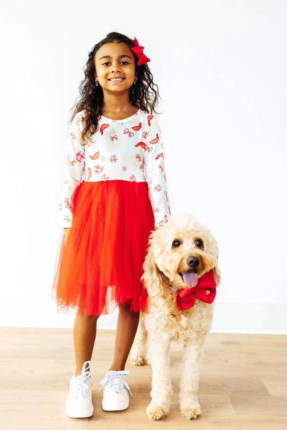 Santa Paws Long Sleeve Tutu Dress GIFT/OTHER MILA &amp; ROSE 