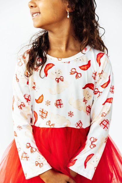 Santa Paws Long Sleeve Tutu Dress GIFT/OTHER MILA &amp; ROSE 