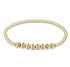 Dignity Beaded Bliss 2.5mm Bead Bracelet - 5mm Gold JEWELRY ENEWTON 