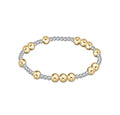 Hope Unwritten 6mm Bead Bracelet - Mixed Metal JEWELRY ENEWTON 