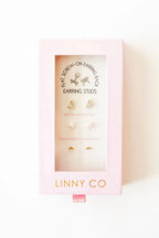 The Icon Set Screwback Stud Gift Set GIFT/OTHER LINNY CO 