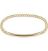 Classic Gold 3mm Bead Bracelet - Bliss Bar Smooth JEWELRY ENEWTON 