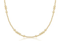 15" Choker Hope Unwritten - 4mm Gold JEWELRY ENEWTON 