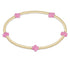Enewton e girl Signature Cross Small Gold Pattern 2mm Bead Bracelet-Bright Pink GIFT/OTHER ENEWTON 