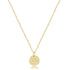 Enewton e girl 14" Necklace Gold-Be You Small Gold Disc JEWELRY ENEWTON 