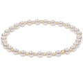 Enewton Classic Grateful Pattern 4mm Bead Bracelet-Pearl JEWELRY ENEWTON 